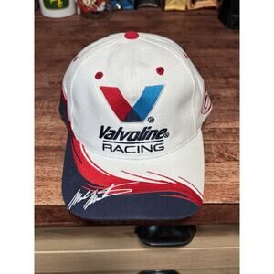 Mark Martin #6 Valvoline Racing NASCAR Checkered Flag Sports Adjustable Hat Cap
